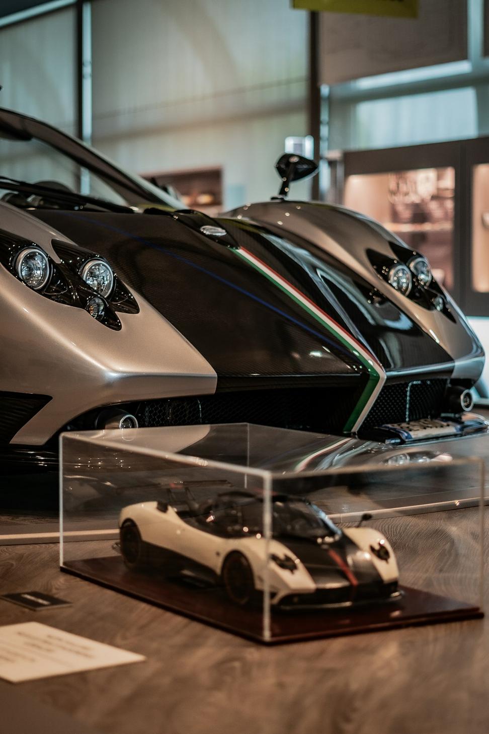 European cars in workshop